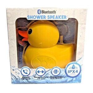 Aconic Rubber Duck Wireless Shower Speaker Bluetooth Stream from Devices NEW